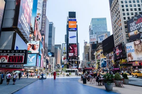 Where to stay in New York City Times Square