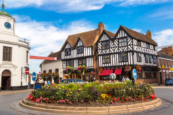 Most Enchanting Small Towns and Villages in England Half-timbered house in Stratford upon Avon