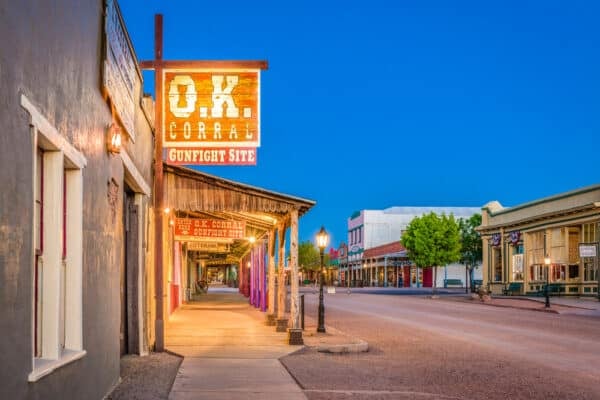 21 Best Small Towns in Arizona to Visit (Hidden Gems + Classics) O.K. Corral Tombstone Arizona