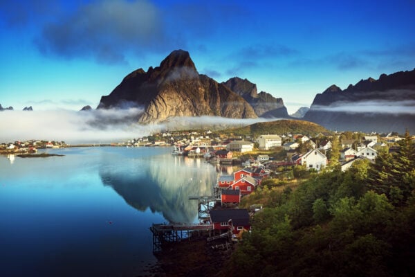 The Most Beautiful Cities & Towns to Visit in Norway Reine Village, Lofoten Islands, Norway