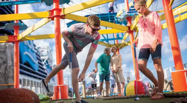 Best Cruises for Teenagers: Including specific ships norwegian-mini-golf-teens_0.jpg